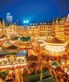 Tuesday Today enjoy the lovely markets in Rüdesheim. This Christmas market transports you to the romantic era of the river Rhine.
