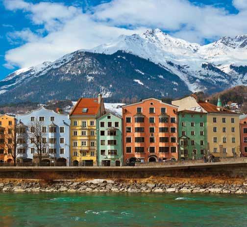 Christmas in Austria 8 DAYS Home Link included 2 night s with bed & breakfast 5 night s with dinner, bed & breakfast Innsbruck City Tower Landeck Castle, Tyrol Innsbruck 729 Enjoy the true spirit of