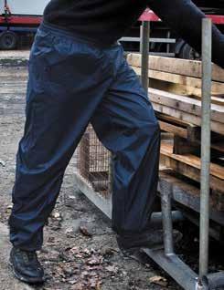 Waterproof Over Trousers Result Core 190T Polyester with PVC coating Waterproof (2.