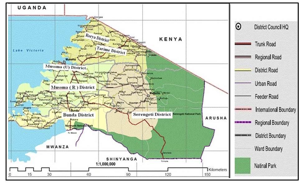 Climate, Soil and Topography Mara has an average annual temperature of 28 C. The region can be categorized in climatic zones as follows.