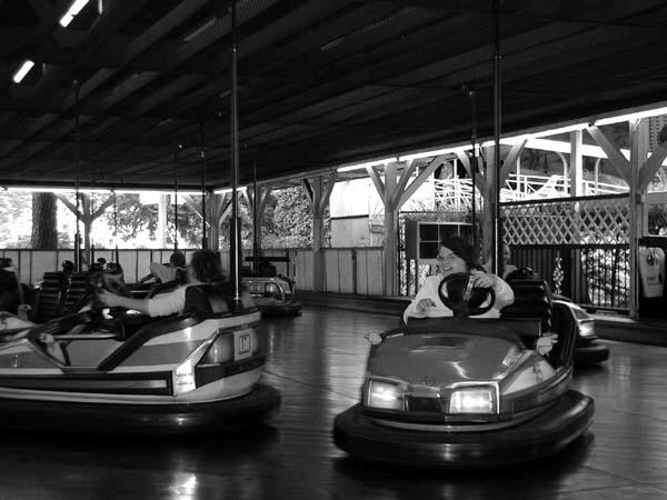 The Dodgems In order to be a dominant car, what are the two ways to increase momentum? Why? The bumper cars are good illustrations of what type of collision?