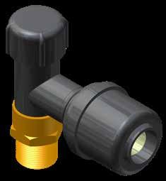 PE VALVE TEE For Use On Metallic Mains PE VALVE TEES OUTLET INLET WALL (PE SIZE) SIZE (3408/4710) 3/4 1332-11-1604-00 CTS (5/8