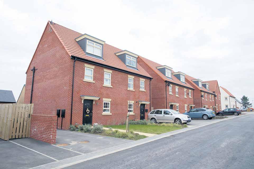 Prime housing development in Featherstone, with attractive family homes which complement the existing community and environment.