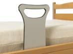 the entire length. 004 Accessory bracket The wooden dinner tray can be installed on all sideguard types.