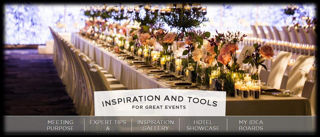 MEETINGS IMAGINED IMAGINE THE PERFECT EVENT! Your meeting is about more than just tables and chairs.
