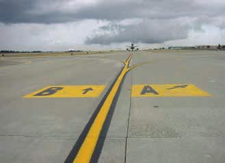 Figure 14-20A and B shows Taxiway Bravo intersects with Taxiway Sierra at 90, but at 45 with Taxiway Foxtrot.