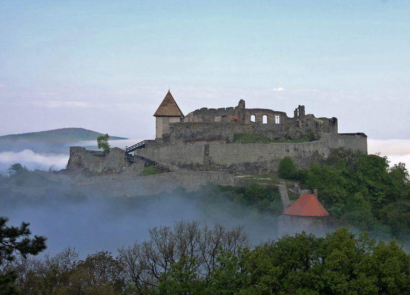 Visegrád is famous for the remains of the Early Renaissance summer palace of King