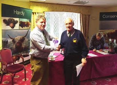 Peter Edwards with Nero of Knockendon Don Johnson Cup for Pairs went to Mrs. L.