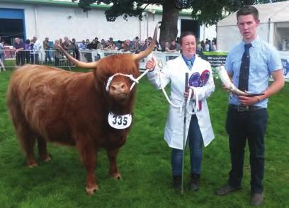 Brunnila from Mr & Mrs S Hayley bred by R Palonen 3rd Leigh Dubh of Hellifield from Mr S & L Burnett bred by Messrs R A & W Phillips Class 62 1st Reserve Junior Champion Margaret 1st of Seam from Mrs