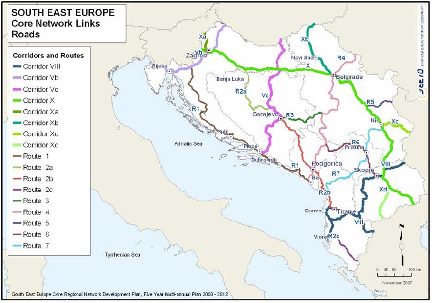 THE TRANSPORT S&T SYSTEM Developing transport policies built by MTC have started in 2003 through Program for development of transport policy in Kosovo followed by another document titled The Draft