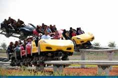 Ferrari World, Abu Dhabi Hop on the one-of-its-kind thrill rides such as Formula Rossa, the world s fastest roller coaster; G-Force, propelled by rocket force Gs 62metres upwards; Fiorano GT