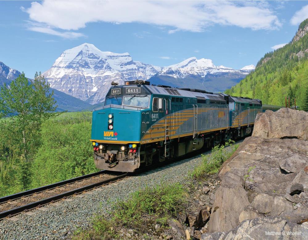 TRI-CAP presents Canadian Rockies by Train July 29 August 5, 2018 For more information