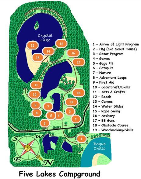 Day Camp Map Bogue