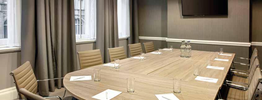 delegates in theatre style. Our flexible range of meeting rooms are the ideal venue for training, residential training and small meetings.