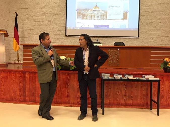 The advisor, Dr. Jose A. Alvarez-Chavez gave an oral presentation in a seminar named 1er Seminario de Negocios Internacionales Mejores Prácticas e Interculturales.