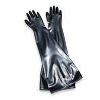 TOP SELLERS Hand & Arm Protection Butyl Glovebox Gloves Butyl provides the highest permeation resistance to vapors and gases, as well as exceptional resistance to a broad range of toxic chemicals
