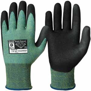 6.1 Cut Level 3 and 4 Cut Resistant Working Gloves With patented special vinyl foam coating.