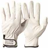 103: Cowhide work gloves. 104: Cow split leather welders gloves.