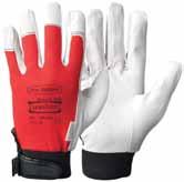 107: Coated/laminated polymer work gloves.