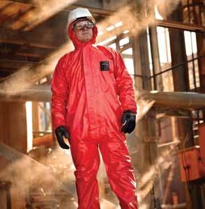 Freight Pallet (max 240 cm): 22 (6/layer) Art: 210.2000TS Flame-Retardant Protective Coverall Type 5 and 6, flame resistant, anti-static and barrier to low hazard chemical spray.