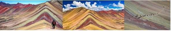 Day 9: Cusco Rainbow Mountain Cusco The Rainbow Mountain (the Vinicunca), is one of the majestic attractions in the route to Apu Ausangate.