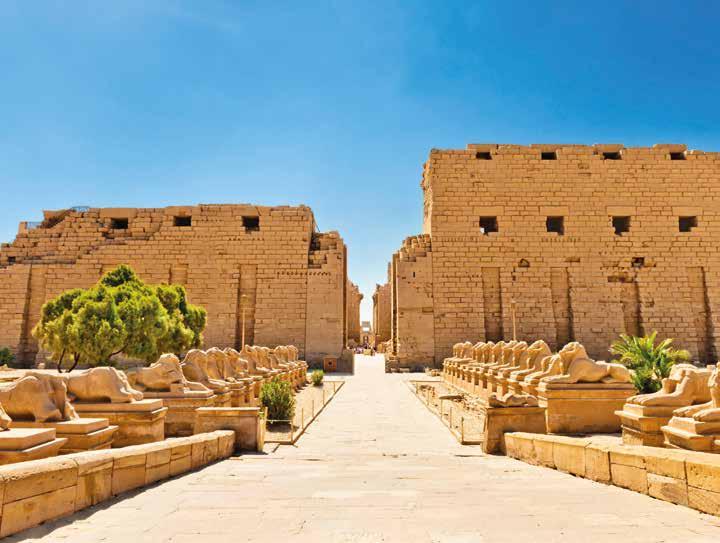 Karnak emple, Luxor ANCIEN WONERS OF HE NILE A river voyage from Cairo to Aswan aboard the SS Misr 19 th March to 2 nd April & 20 th October to 3 rd November 2019 with Guest Speaker, George Hart
