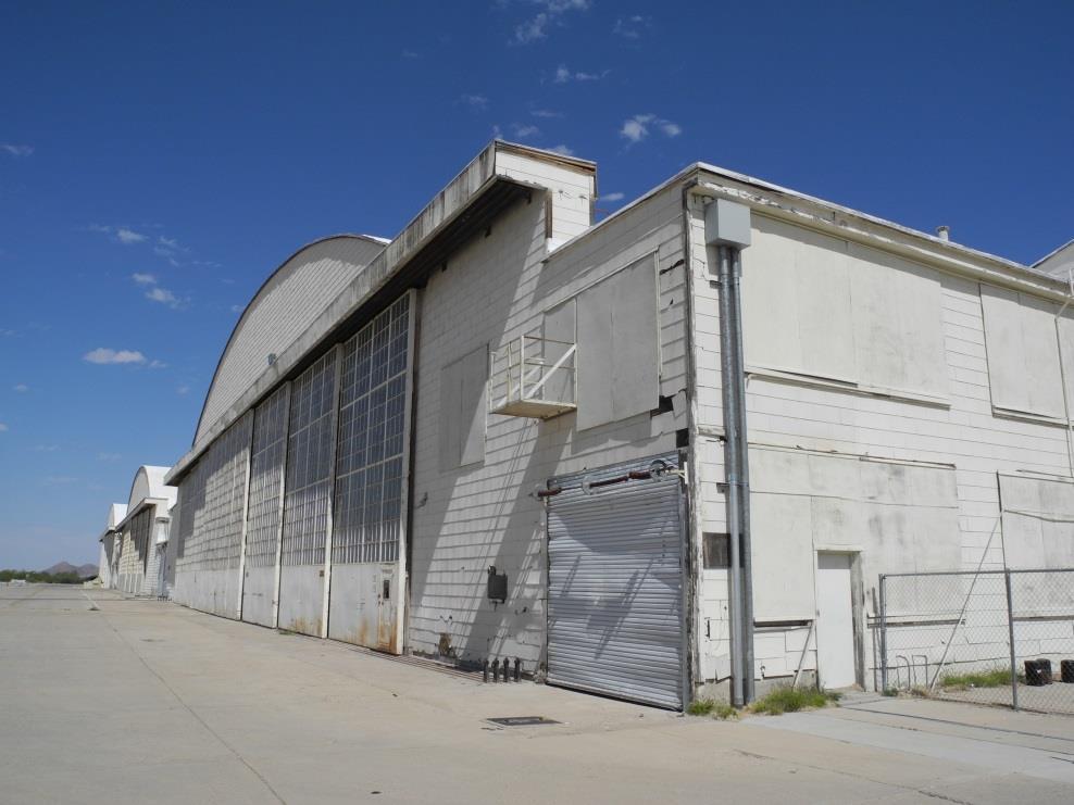 (Courtesy of Tucson Airport Authority) This is what the three hangars look like