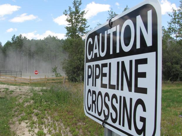 55. Crossing Agreements If a ground disturbance is to take place in the right-of-way of a pipeline or within 5 m of a pipeline