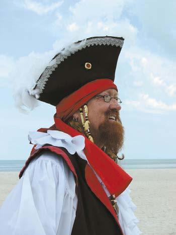 RedBeard the Pirate Captain RedBeard the Pirate does lots of fun things on Saturday on Pirate