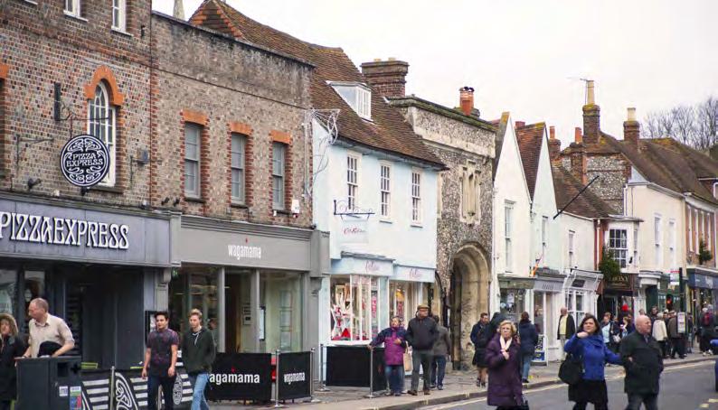 CHICHESTER 46 SOUTH STREET DEMOGRAPHICS 248,000 total population within the Chichester primary catchment area 154,000 Estimated shopping population Source: PROMIS Chichester s catchment population is