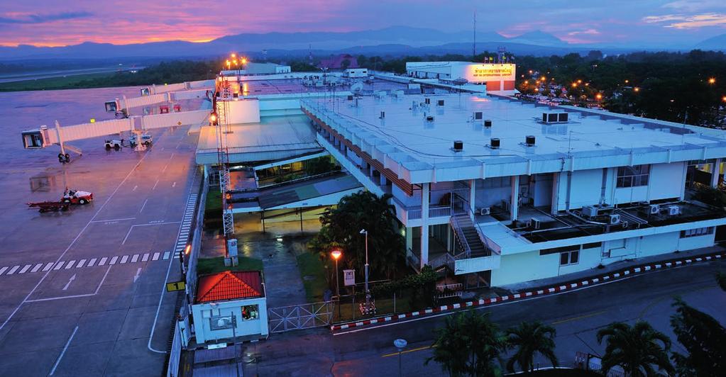 Located in Songkhla Province, Hat Yai International Airport has been designated the gateway to the five southernmost provinces of