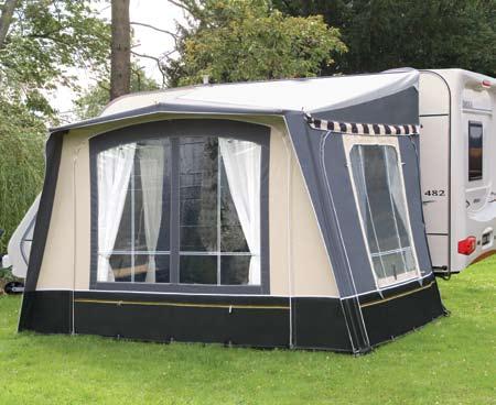 The Vermont is Outdoor Revolutions new exciting porch for lightweight or weekending caravanners. It is a very adaptable porch awning that will fit most caravans and has a floor area of 3.2m wide x 2.