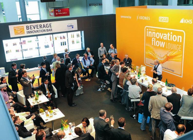 Page 6 7 Tangible results Secure your long-term business success! The event for the business community drinktec Go with the flow! drinktec is especially significant for us.