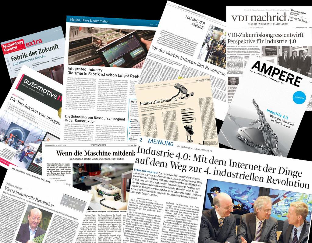 Industrie 4.0 A hot topic 6 Robotics/AI in Germany`s Industrie 4.