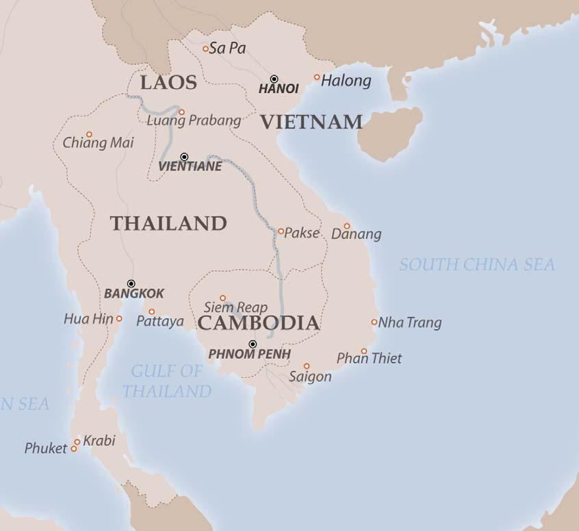 South East Asia: Red Elephant Reps current Portfolio