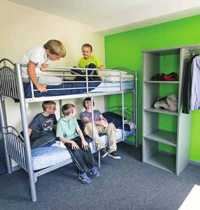 Sleeping and eating Accommodation Sleeps: 00 Room type: Dormitories of 4 to 8 beds Other information: Accessible accommodation is available Bathroom: Shared Laundry: Included for any stays longer