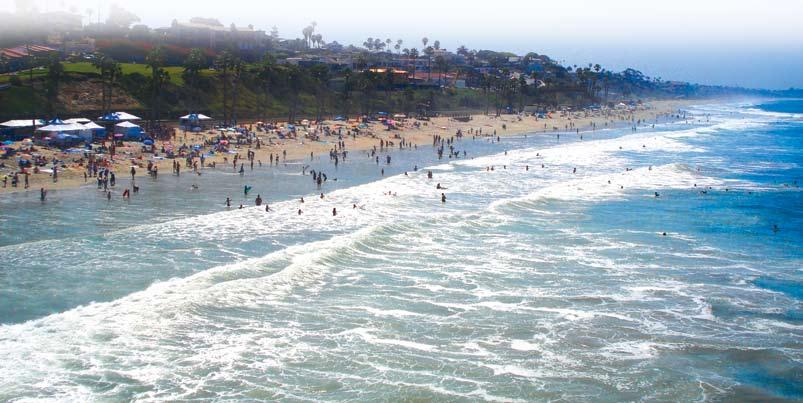 Beach Mile Days The term Beach Mile Days is used to represent the measurement of the number of days and the linear area of ocean or bay front waters that are closed due to a sewage spill or posted