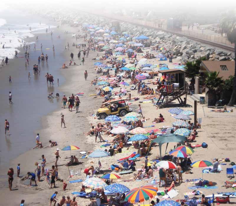 Beach Mile Days (BMD) The term Beach Mile Days is used to represent the measurement of the number of days and the linear area of ocean, harbor or bay front waters that are closed due to a sewage