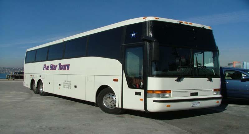 Deluxe Luxury Motor Coach Fact Sheet Features: Individual Seating Individual