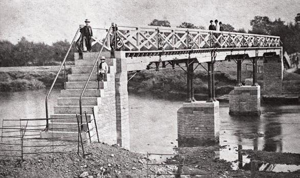 Lucy s Mill and Footbridge 9 10 The Old Railway Bridge Lucy s Mill Bridge, 1867 Courtesy of the The