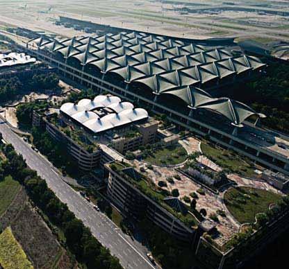 Aerial view of KL International Airport our vision To Be The Global Leader in Creating Airport