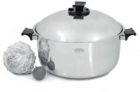 King Cooker (12 L) COOKWARE Designed for cooking extra large quantities or extra large foods Use as a cover on the Gran Cacerola or Max Cooker to make a Dutch oven Top with the