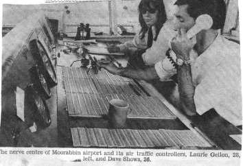(Melbourne Herald, 29 Sep 1973) In the seventies aircraft numbers based at the aerodrome were measured as The average aircraft population and some of these figures are detailed below.