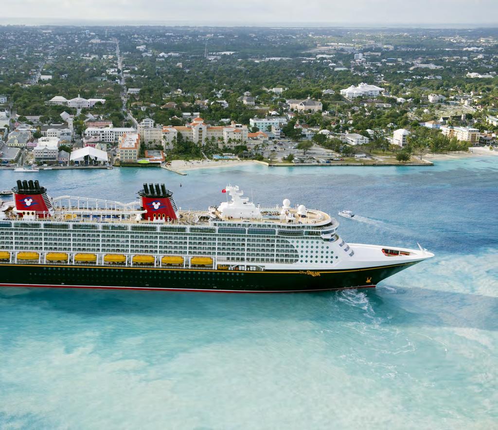 Nassau, Bahamas BAHAMAS 3-Night Bahamian Disney Dream from Port Canaveral, FL 2018 SAIL DATES: Sep 7, 14, 21, 28 Oct 5, 12, 19, 26 Nov 2, 9, 16, 23, 30 Dec 7, 14, 21, 28 2019 SAIL DATES: Jan 4, 11,