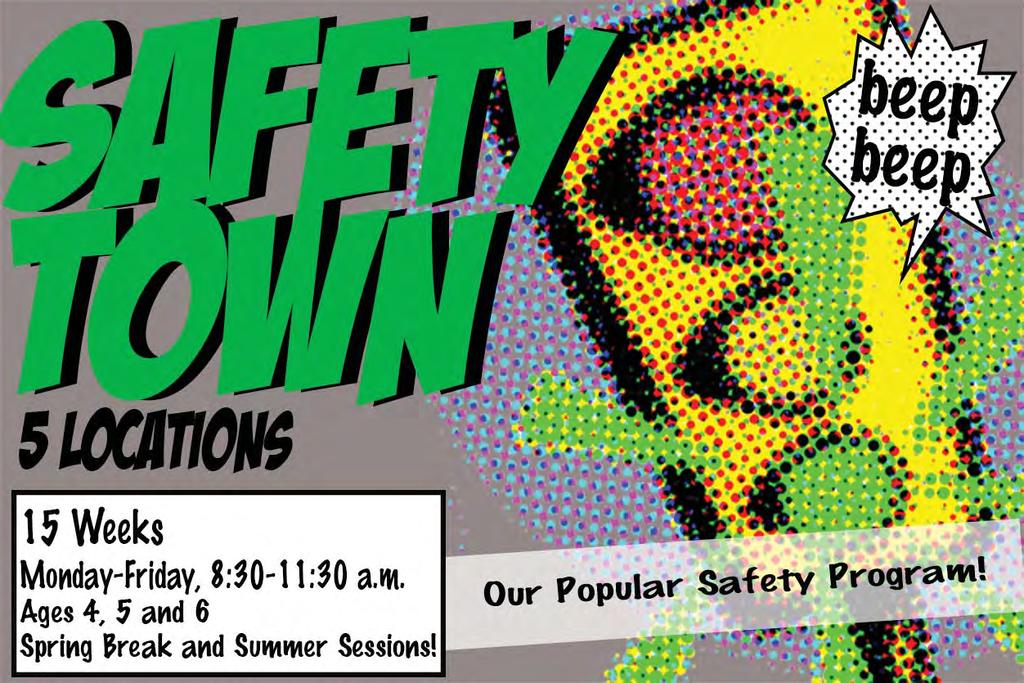 SAFETY TOWN Camp Locations Hockessin Community Recreation Center, 7259 Lancaster Pike, Hockessin 19707 Forwood Elementary School, 1900 Westminster Drive, Wilmington 19810 Alfred G.