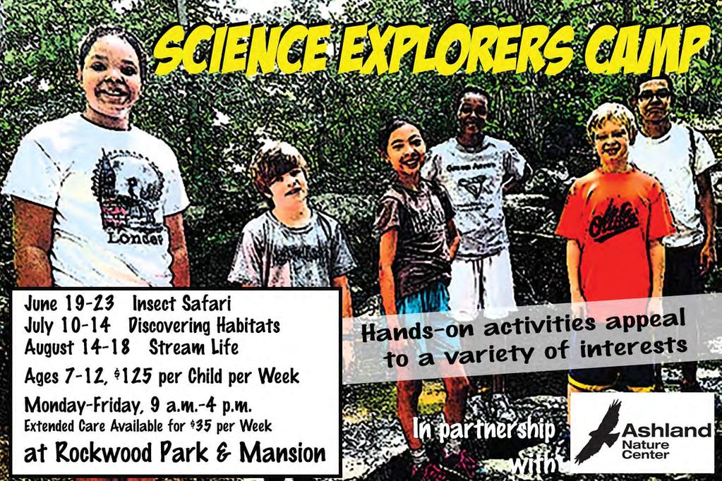 SCIENCE CAMPS 7 Specialty Camps address the needs of