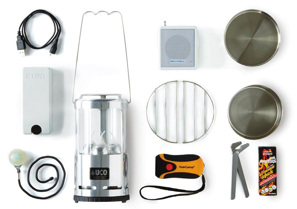 in the kit Fire Starter Sticks Area Light Battery Backup Cookset Hand Crank Flashlight Candle Lantern Small Weather Radio b*120 power outage Add-On supplies When the power goes out, lighting some