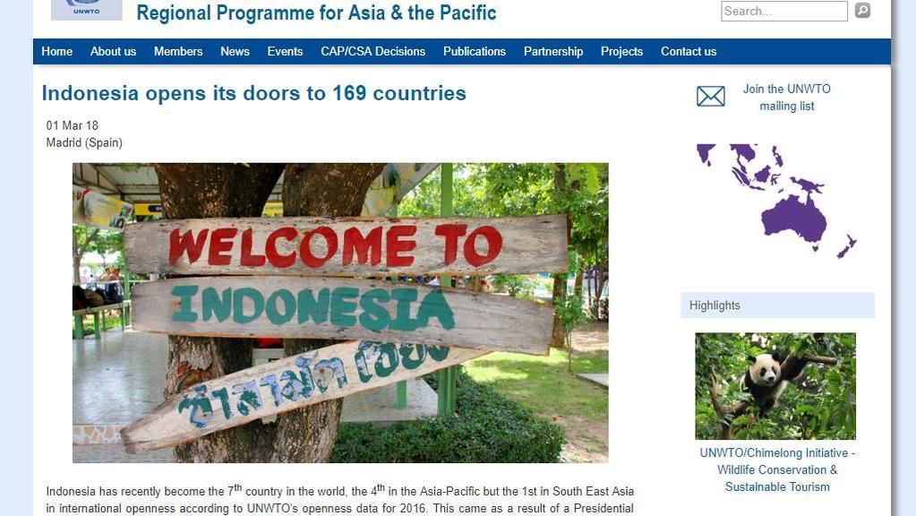 BREAKING NEWS Indonesia is the 7th in the world, 4th in Asia Pacific, and 1st in