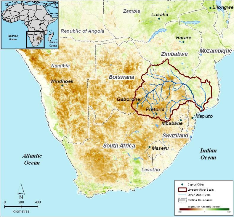 Water Systems Limpopo River None of these rivers are navigable due to geography Animals that live