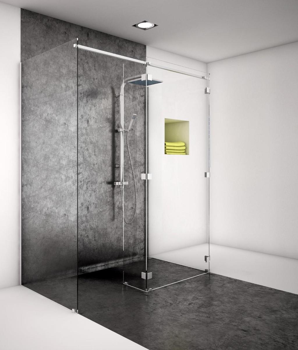 The most spacious shower cabine Where